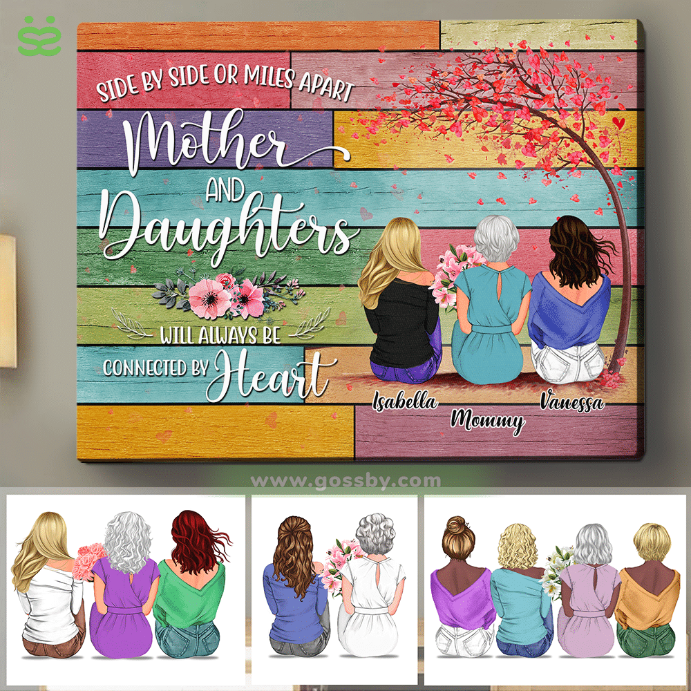 Mother & Daughter Keepsake Heart Personalized Gift