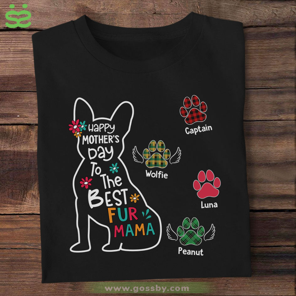 Happy Mother's Day, Best Dog Mom, I Woof You, Custom Shirt For Dog Lovers,  Personalized Gifts, PersonalFury