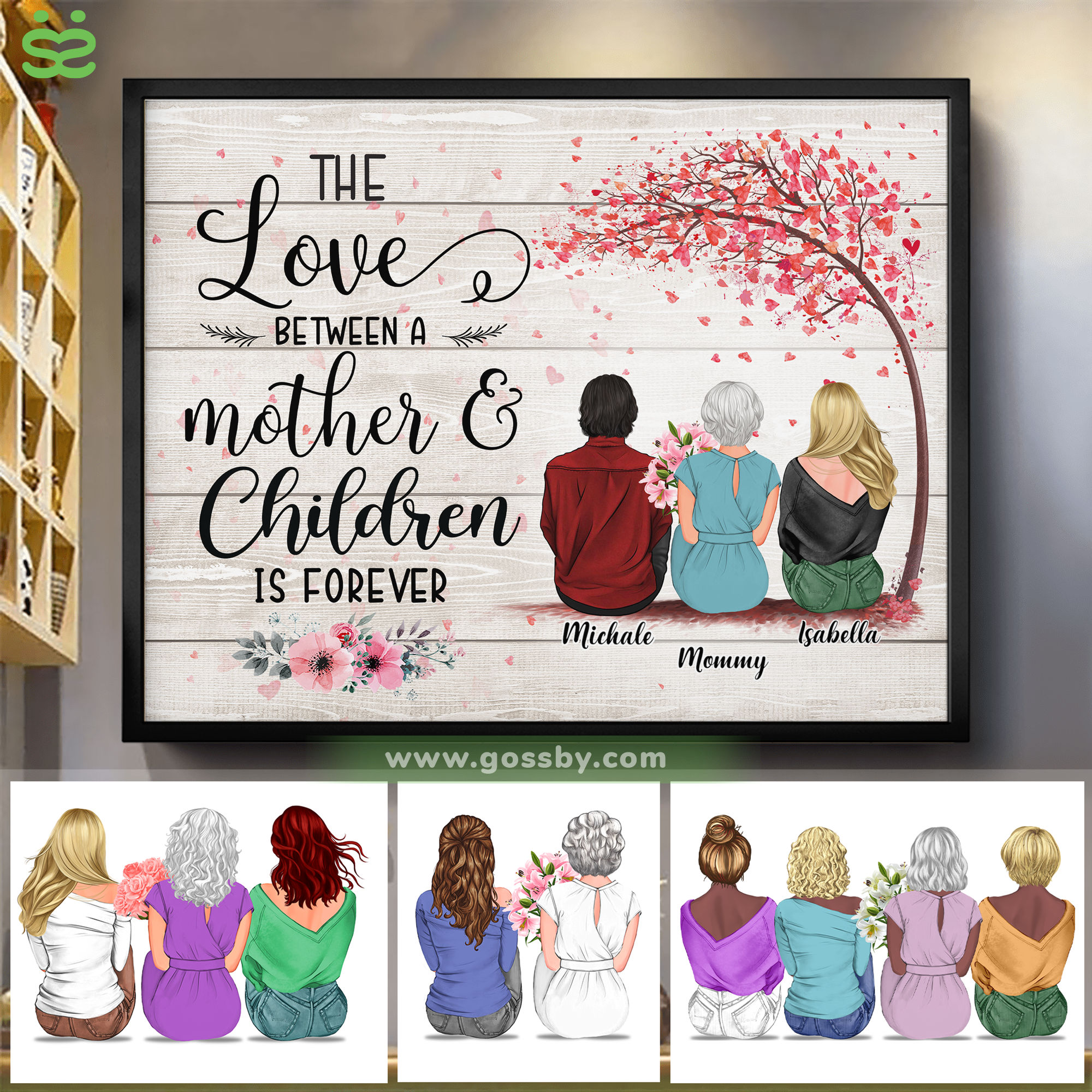 The Love Between Mother And Son Is Forever - Personalized Aluminum