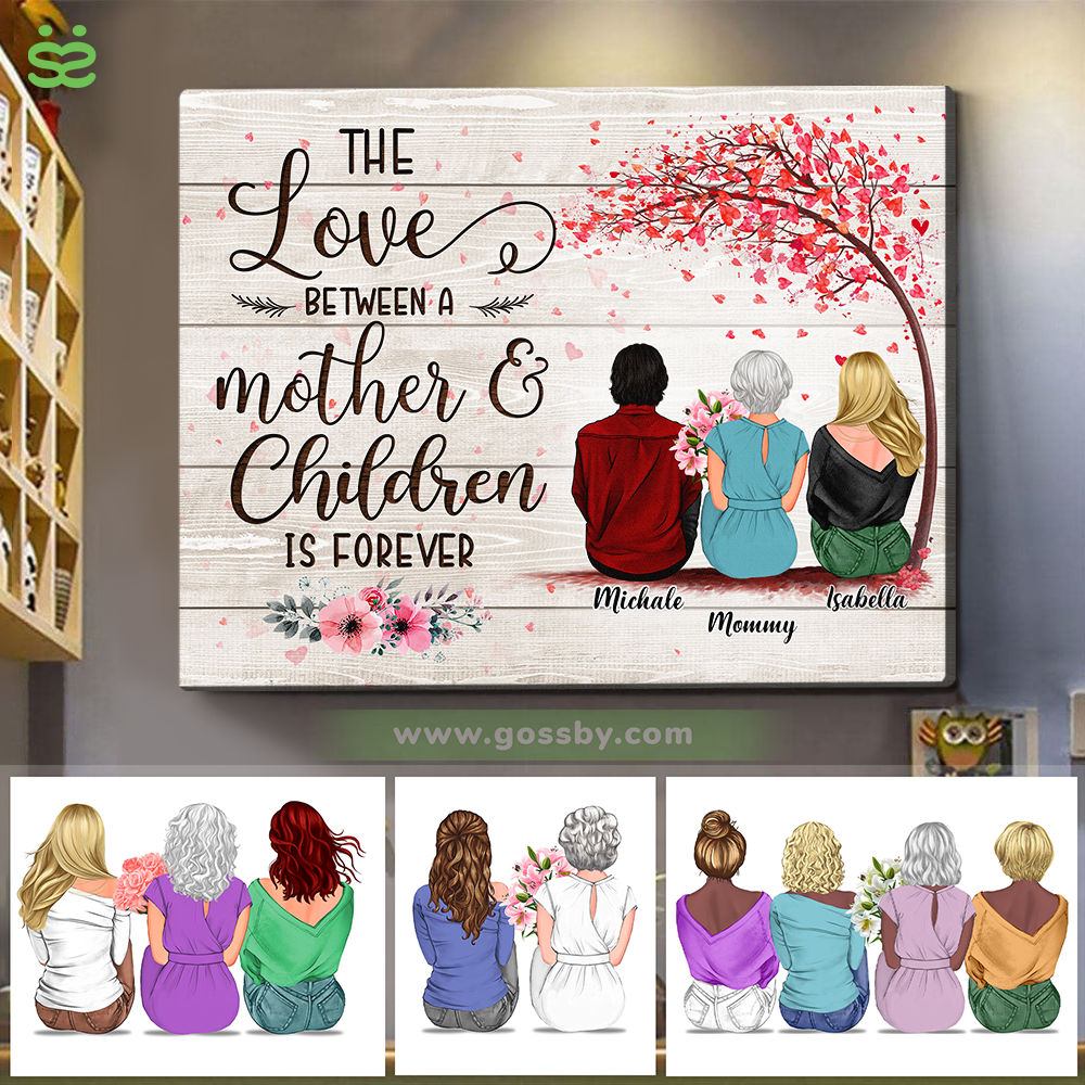 The Love Between Mother And Son Is Forever - Personalized Aluminum