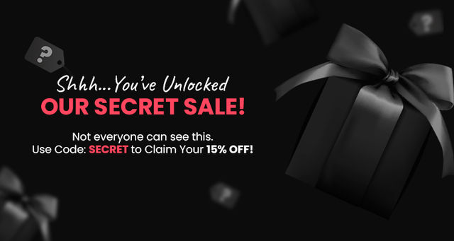 Hidden Collection - Extra 15% OFF with code: SECRET