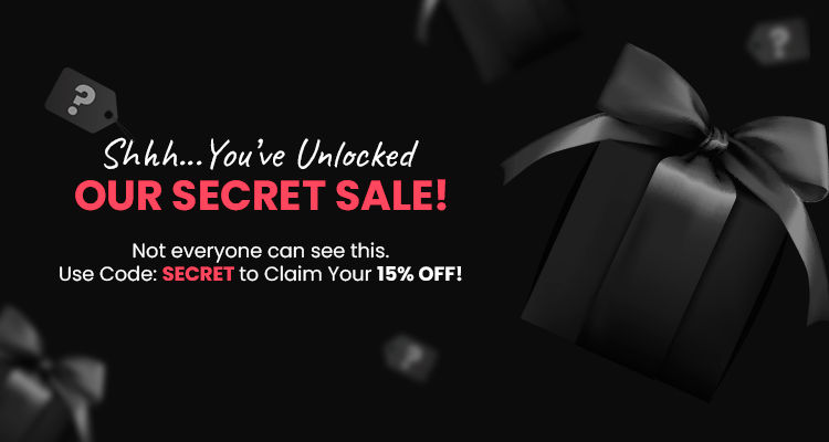 Hidden Collection - Extra 15% OFF with code: SECRET