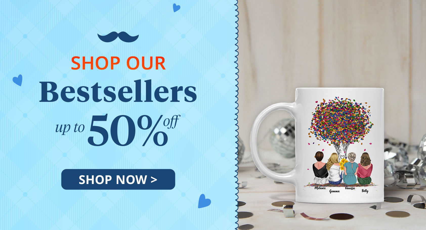Gossby | Personalized Gifts: Custom Mug, T-Shirt, Blanket, Canvas
