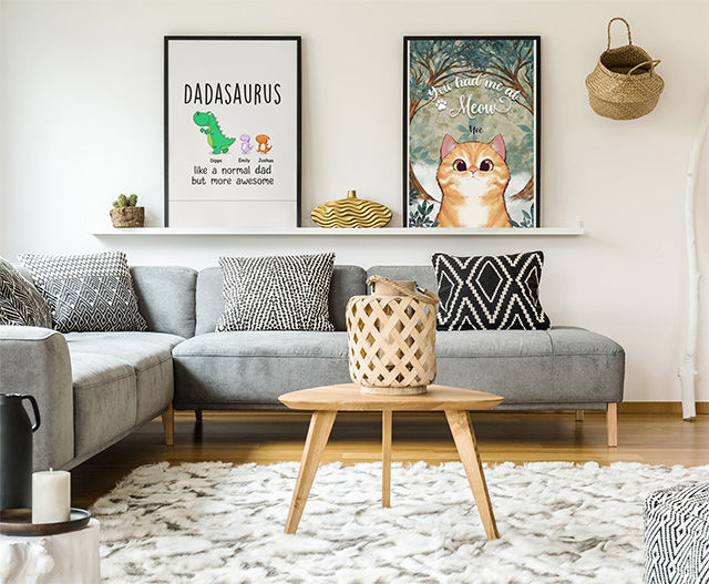 13 Ideas for Wall Decor Above the Sofa - YourHomeVibe