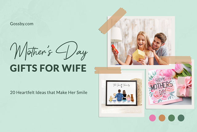 20 Heartfelt Mother's Day Gifts for Wife that Surely Make Her Smile