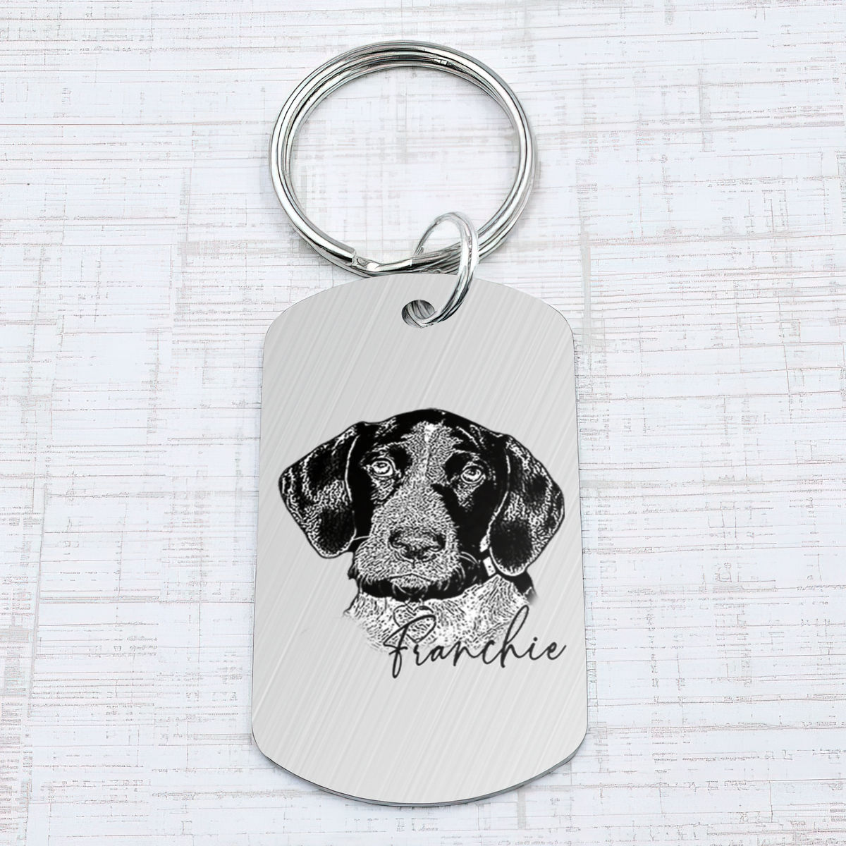 Photo Keychain - Memorial Pet - If Love Could Have Saved You - You Would Have Lived Forever - Custom Photo Keychain_5