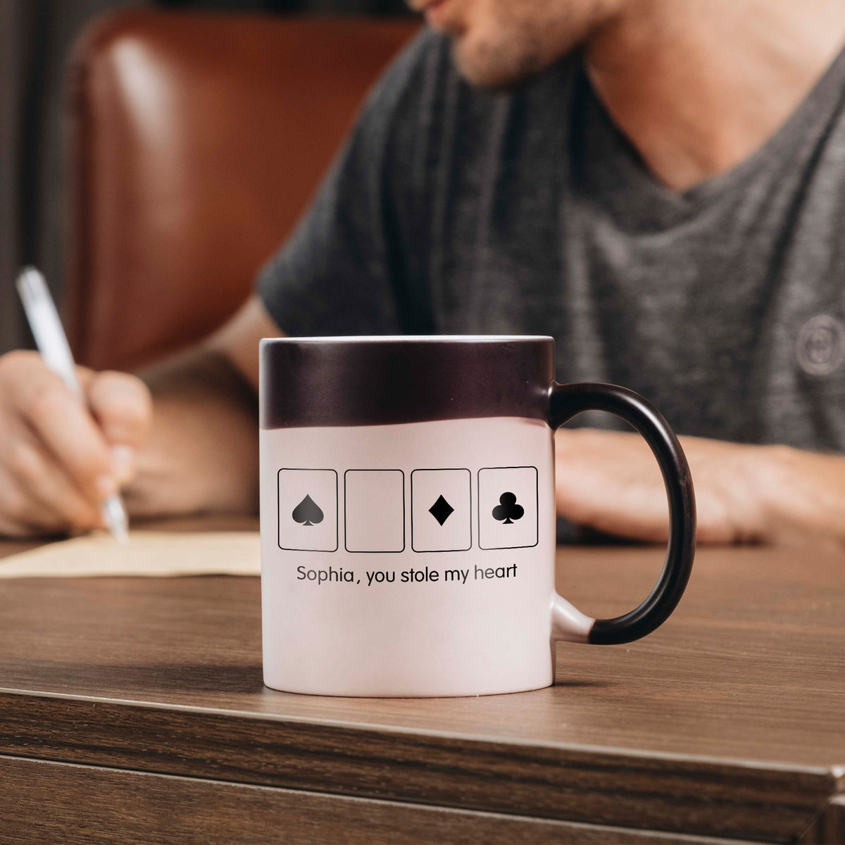 Couple - Secret Love Letter - You stole my heart - Magic Mug, Couple Gifts, Gifts For Her, Him_2