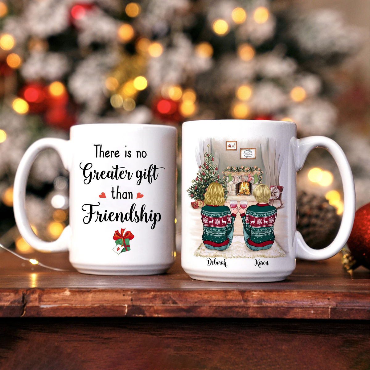 Best friends - Christmas Home Box - There is No Greater Gift than Friendship - Personalized Gift Set (Limited Edition 2024)_1