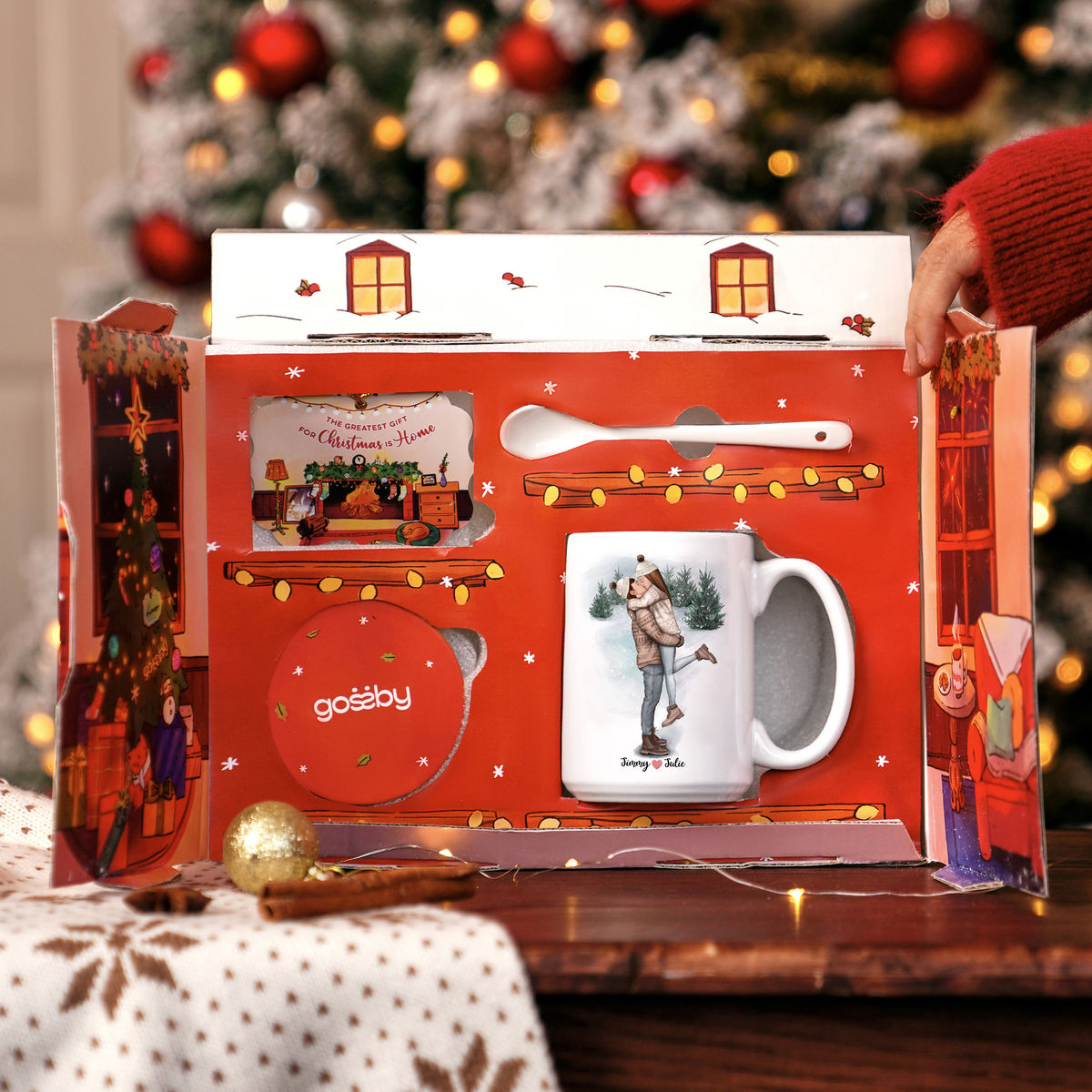 Couple - Christmas Home Box - All I Want For Christmas Is You - Personalized Gift Set (Limited Edition 2024)