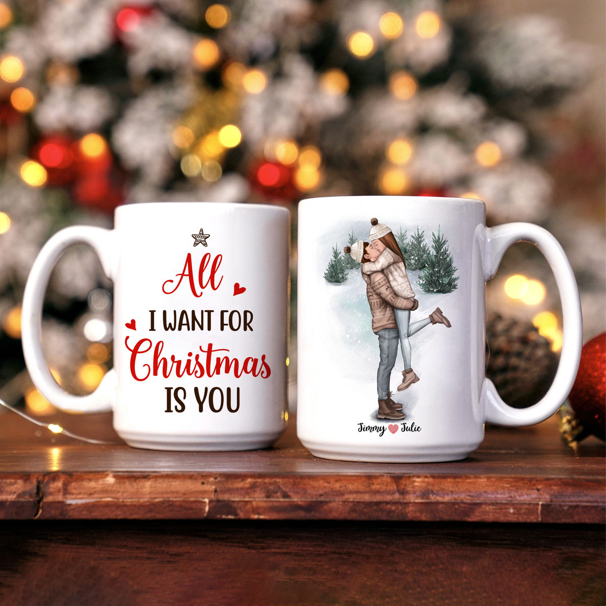 Couple - Christmas Home Box - All I Want For Christmas Is You - Personalized Gift Set (Limited Edition 2024)_1