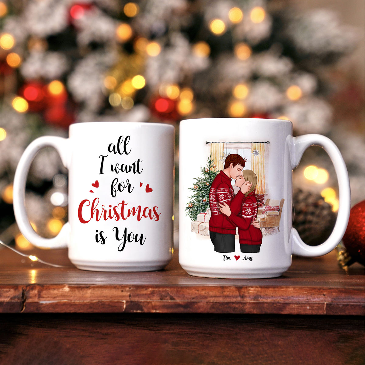Couple - Christmas Home Box - Our First Christmas Together 2020 - Personalized Gift Set (Limited Edition 2024)_1