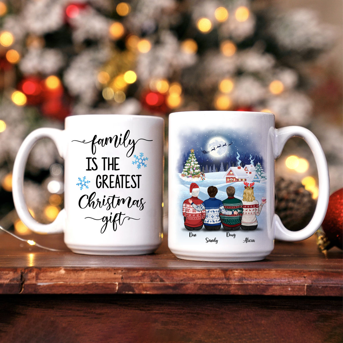 Family - Christmas Home Box - Family is the greatest Christmas gift (7869) - Personalized Gift Set (Limited Edition 2024)_1