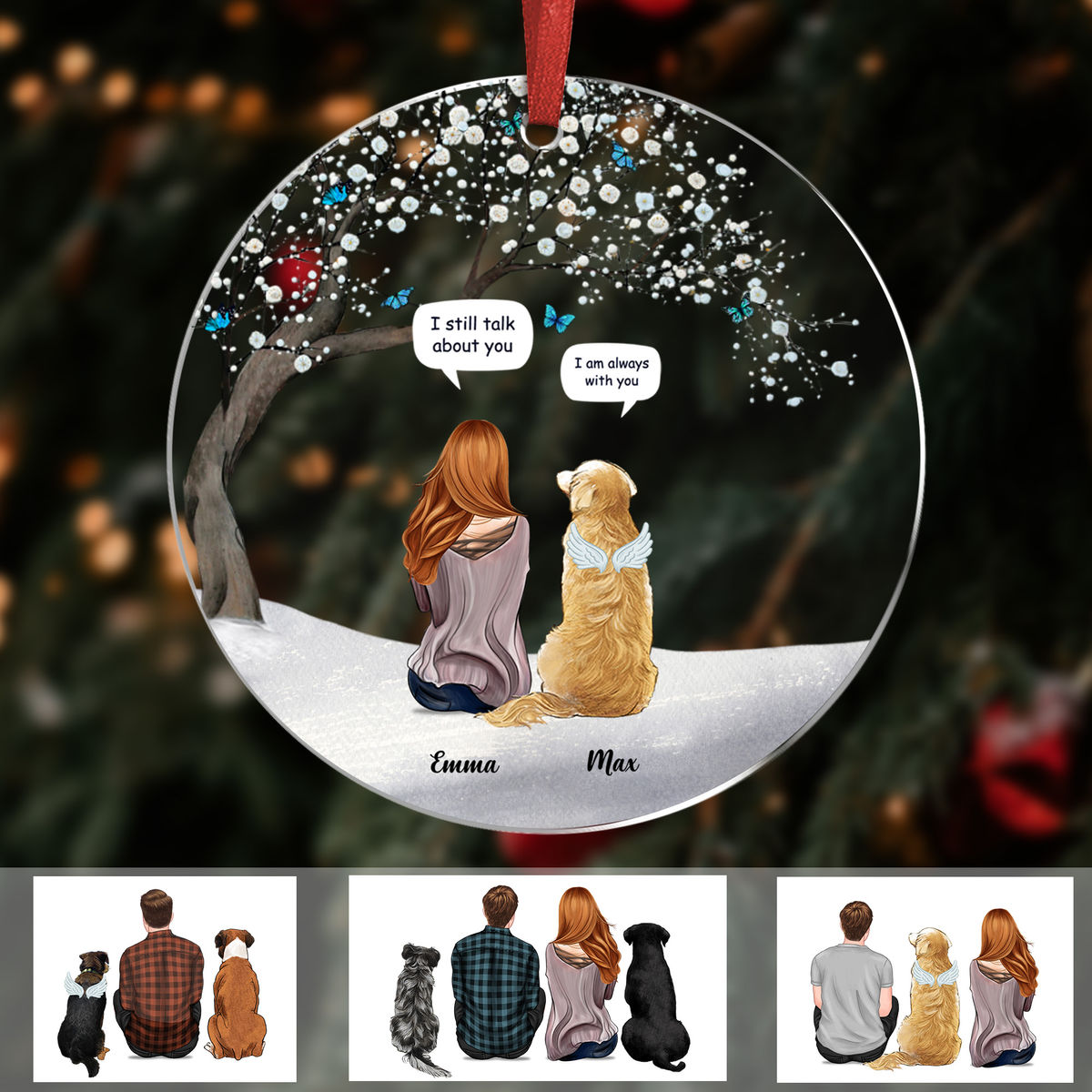 I Still Talk About You, Personalized Christmas Ornaments, Custom