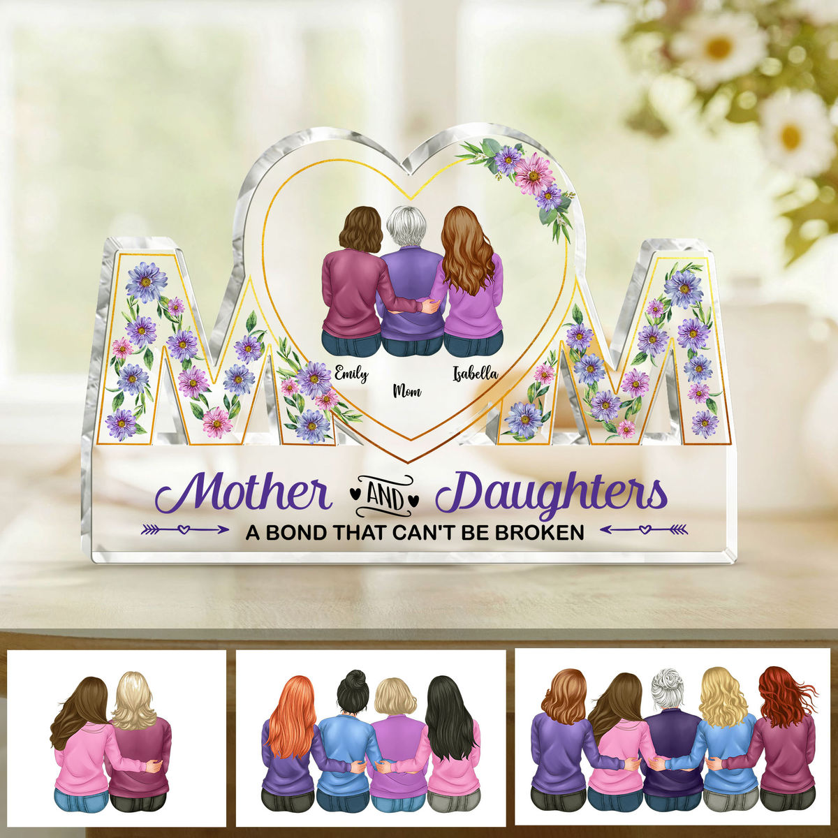 Mother and Daughters a bond that can't be broken (23120)