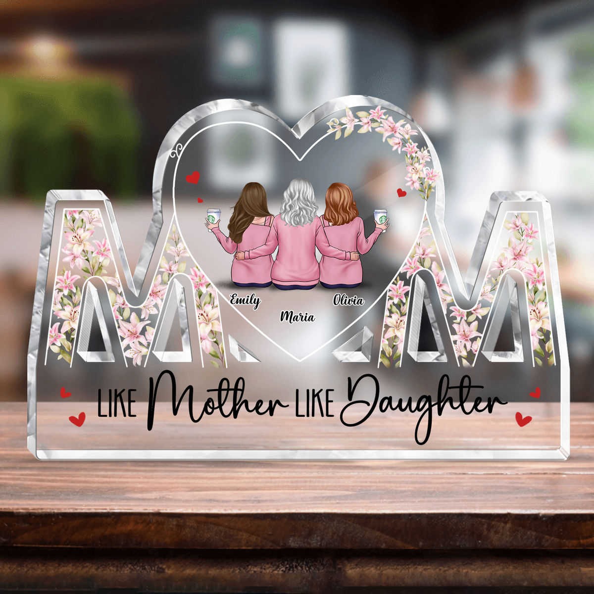 Transparent Plaque - Like Mother like Daughter_2