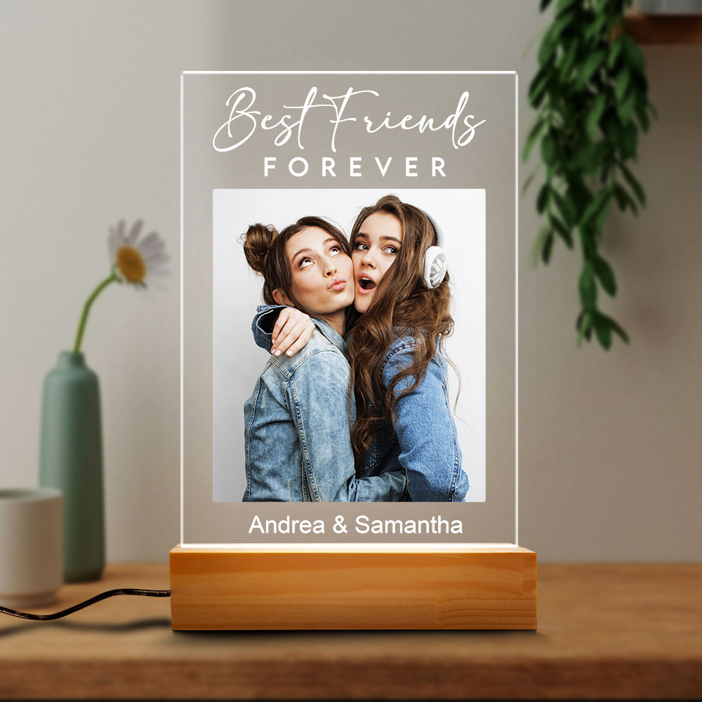 Best Friend Gift Best Friend Picture Frame Friend Gift Best -   Friends  picture frame, Personalized best friend gifts, Best friend gifts