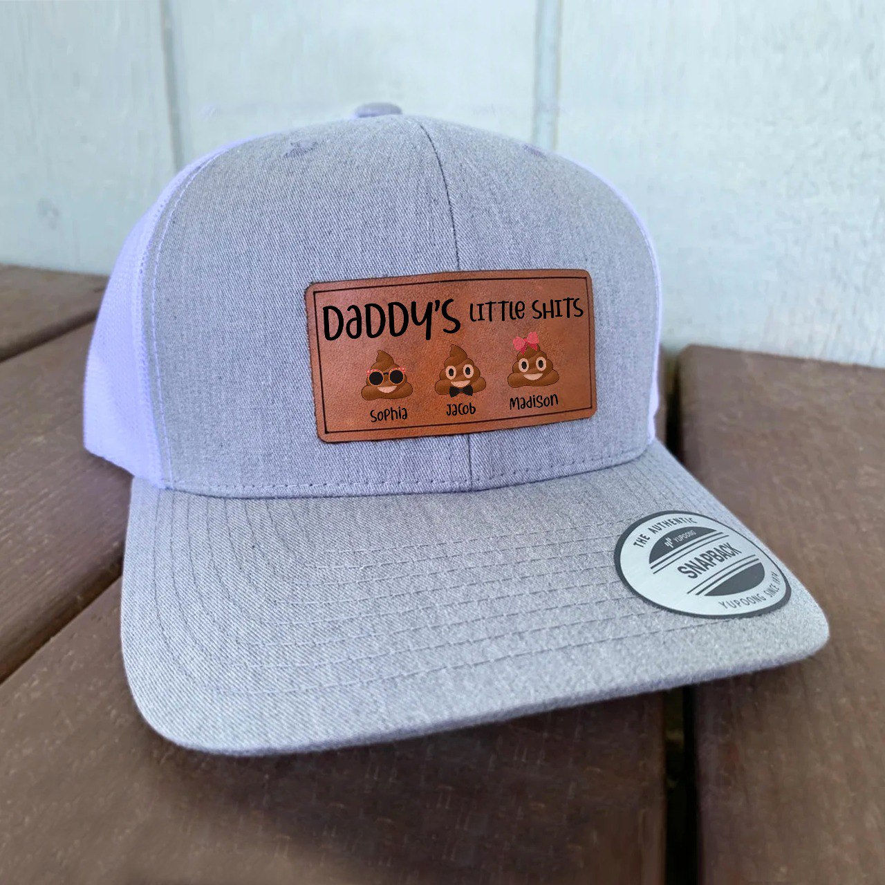 Family - Daddy's little shits personalized cap