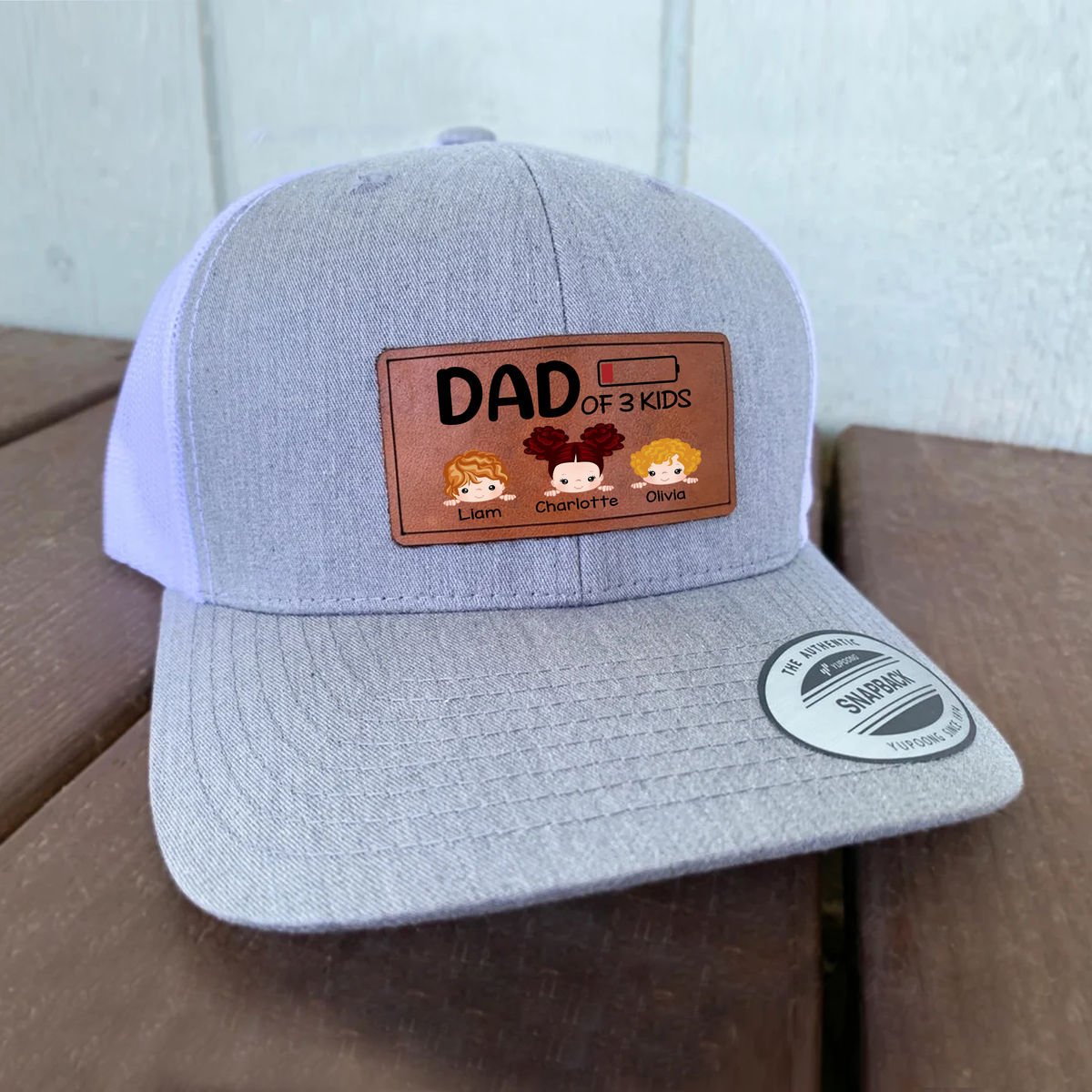 Dad Of Kid - Personalized Cap