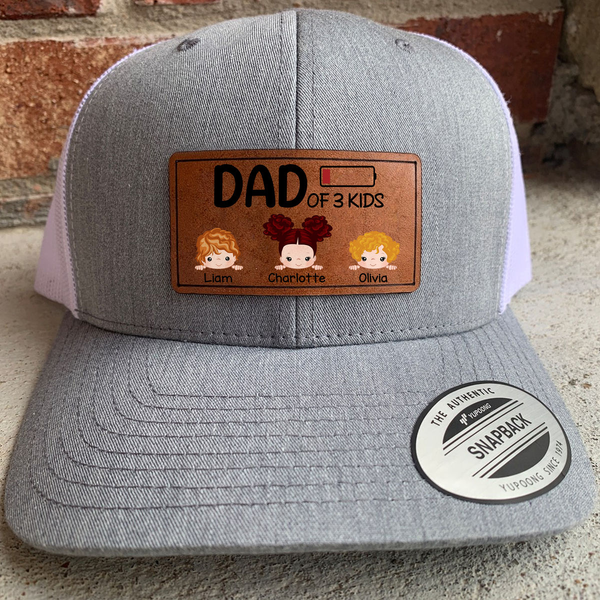 Father's Day Gifts - Dad Of Kid - Personalized Cap_1