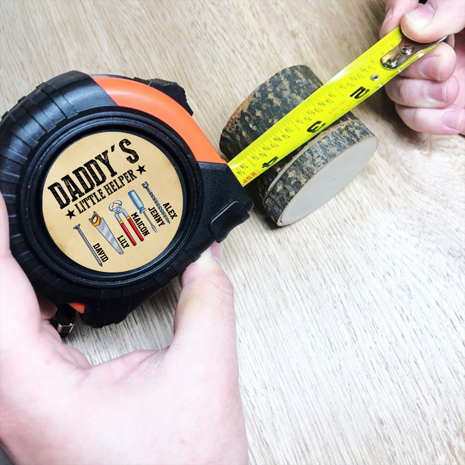 Personalized Father's Day Gift - personalized measuring tape with the – The  Honey Do Files