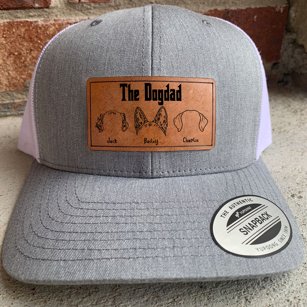 Father's Day Gifts - The Dog Dad - Personalized Cap_1