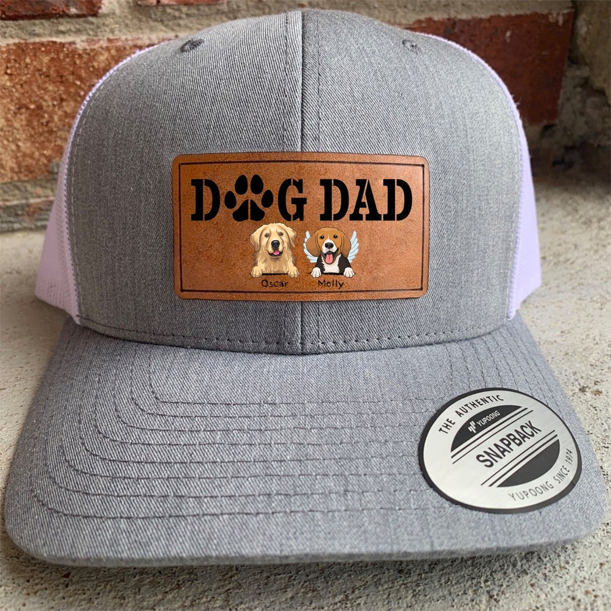 Father's Day Gifts - DOG DAD - Personalized Cap_1