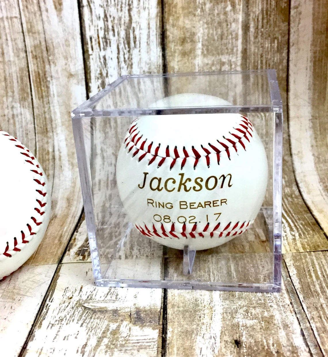 Wedding Day New Listing 2023 - Personalized Laser Engraved Baseball_1