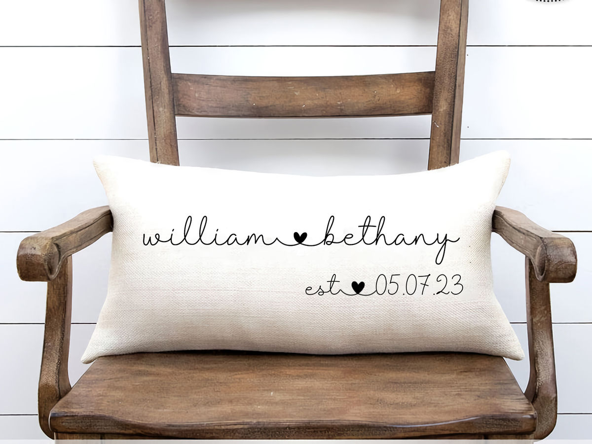 Wedding Event New Listing 2023 - Personalized Pillow - Wedding Gifts