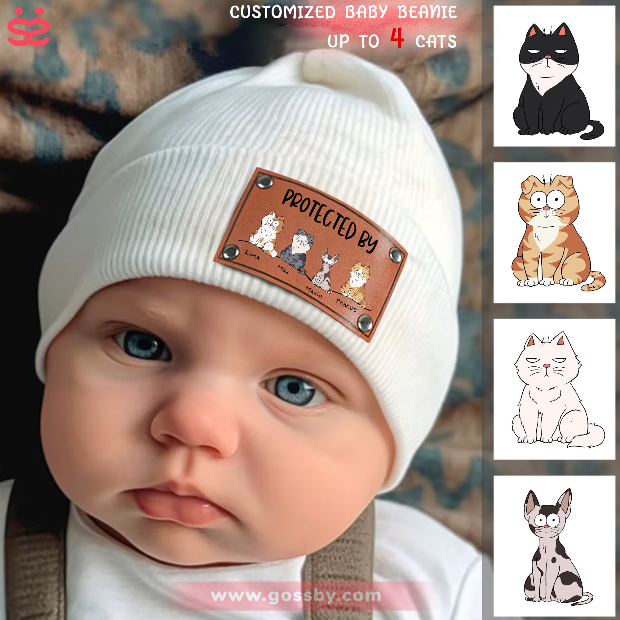 Newborn baby sale boy beanie hats