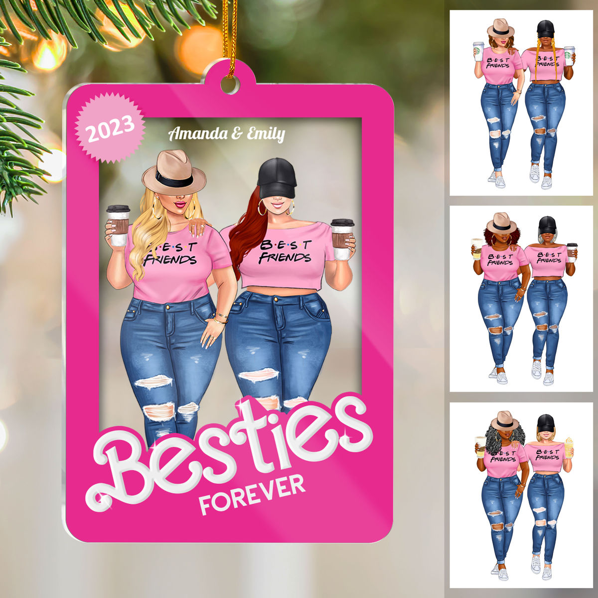 The Doll Box - Up to 3 Pink Girls (F1) - Besties Forever v2
