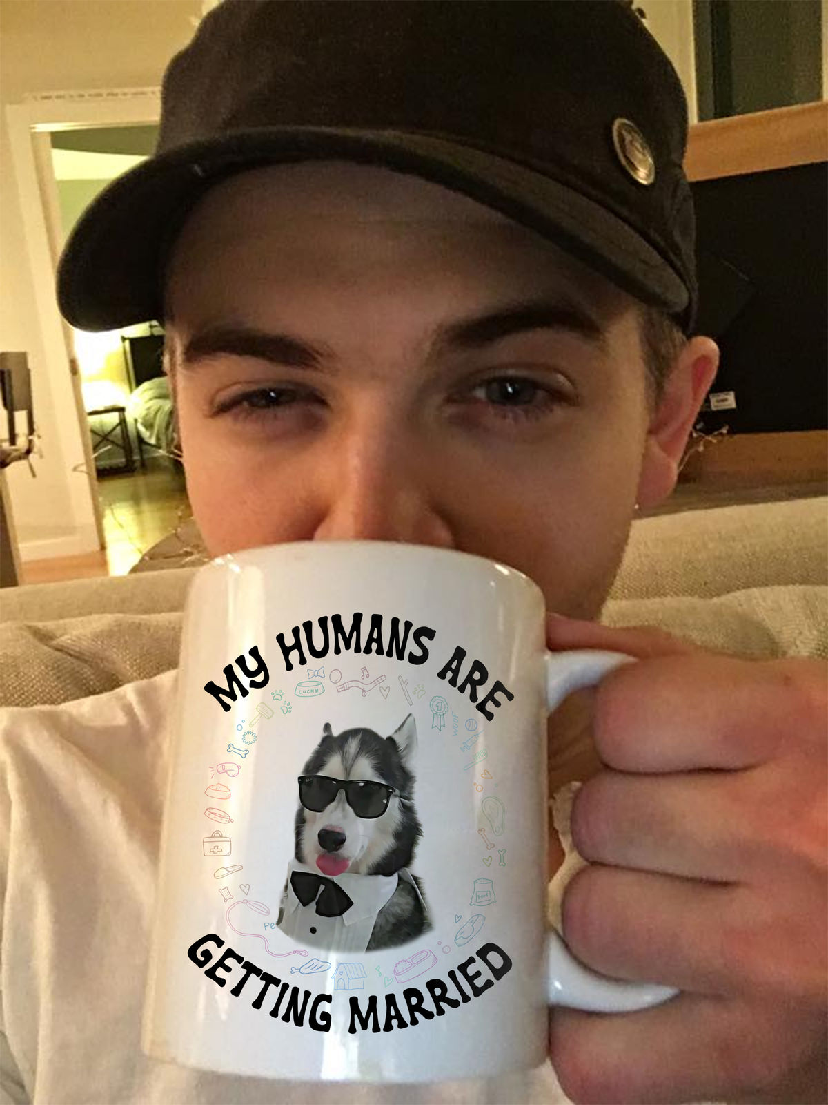 Photo Mug - My humans are getting married - Custom from Photo_2