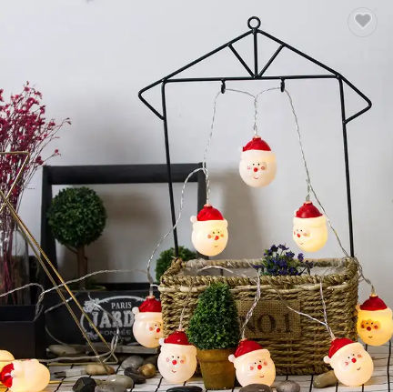 Christmas Gift & Decor 2023 - Christmas Motif String Lights_3