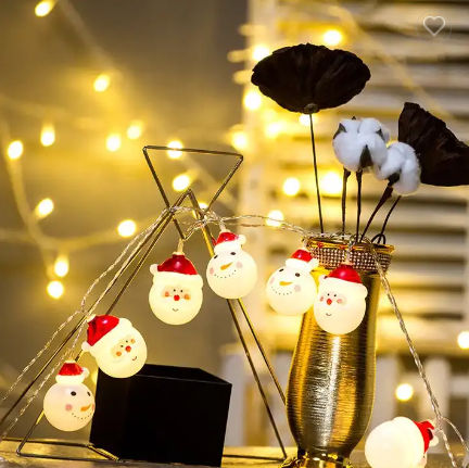 Christmas Gift & Decor 2023 - Christmas Motif String Lights_2