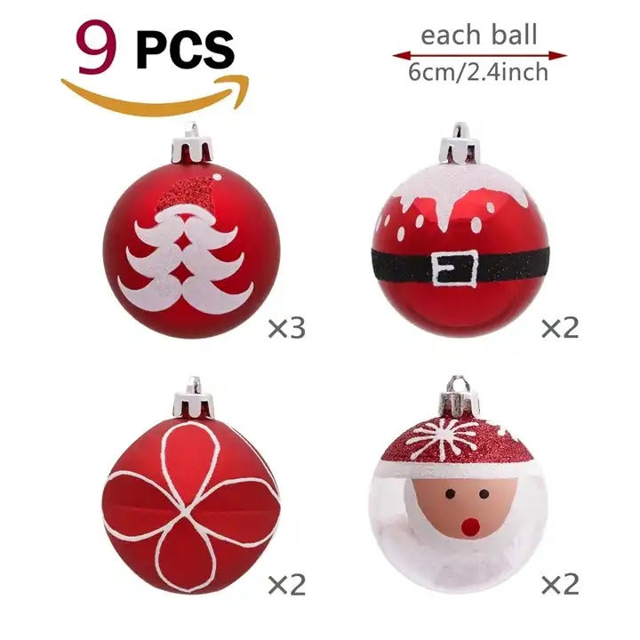 9 Christmas Ornaments Kit