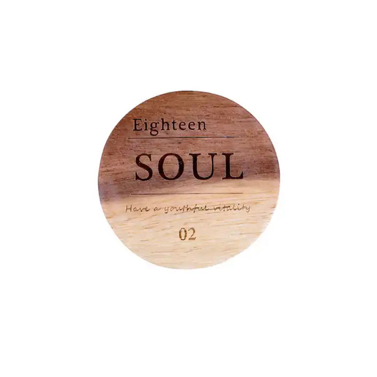 Christmas Gift & Decor 2023 - Wooden Coaster With Logo Engraved