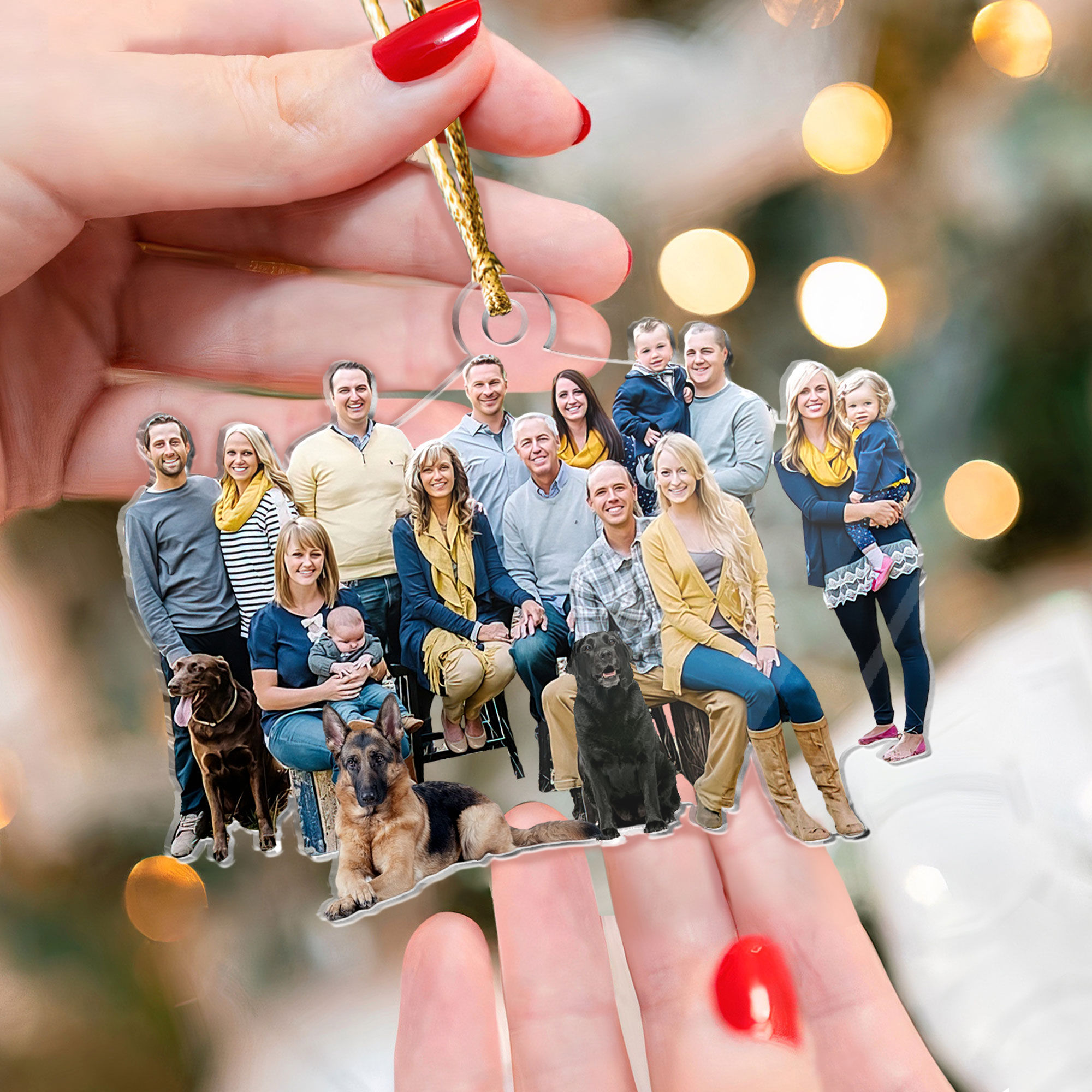 Photo Ornament - Christmas Ornament Photo Ornament, Personalized ...