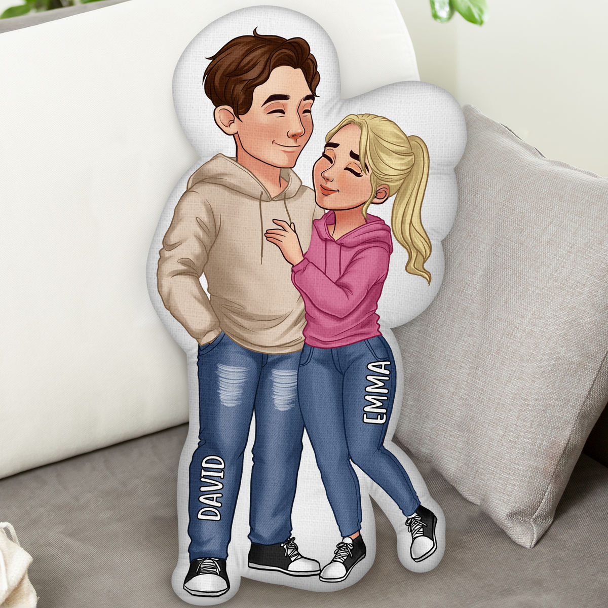 Personalized Pillow - Happy Valentine's Day - Best Gift For Couple -  Valentine's Day 2024 - Personalized Photo Pillow_2