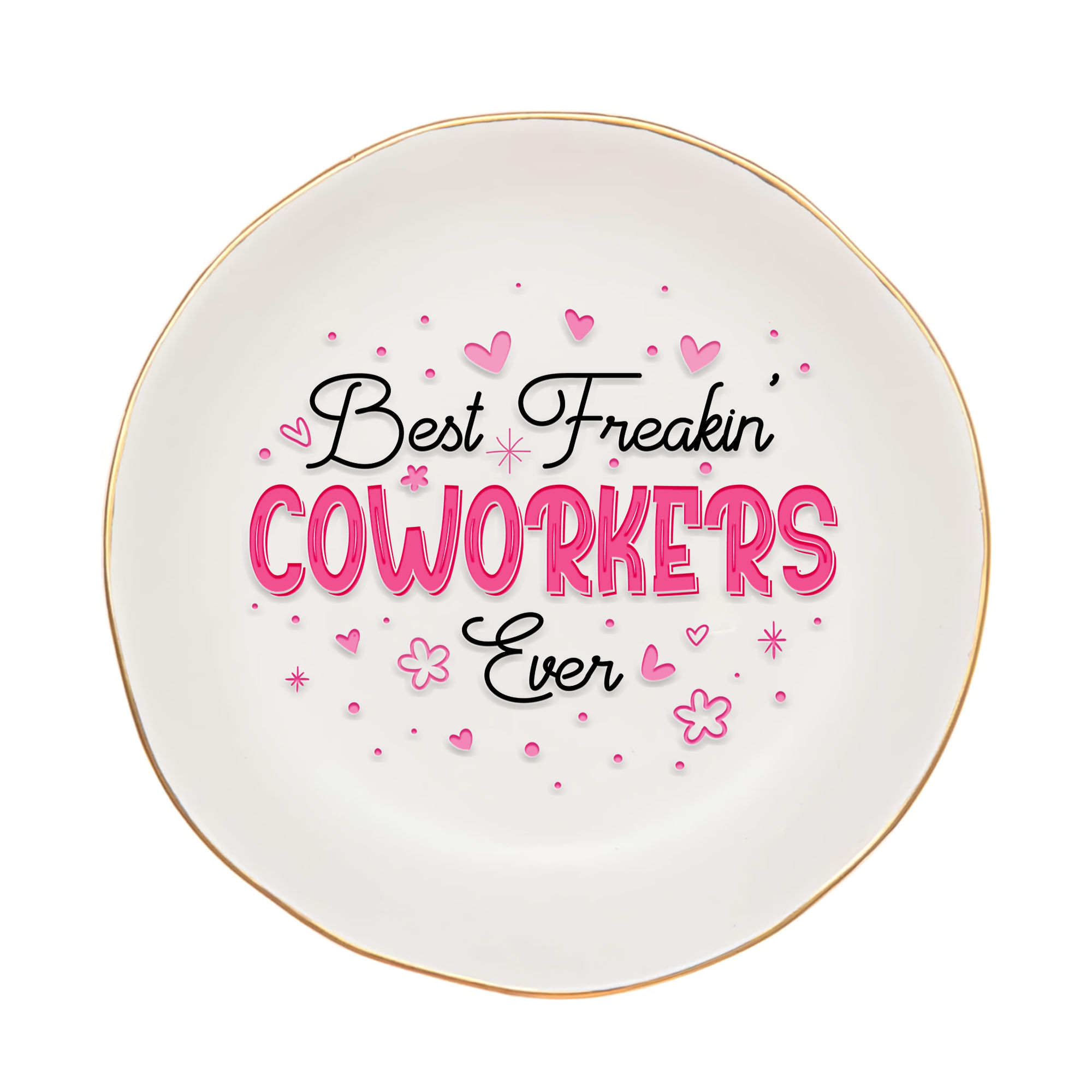 Jewelry Tray - Best Freakin' Coworkers Ever - Coworkers Gifts, Birthday ...