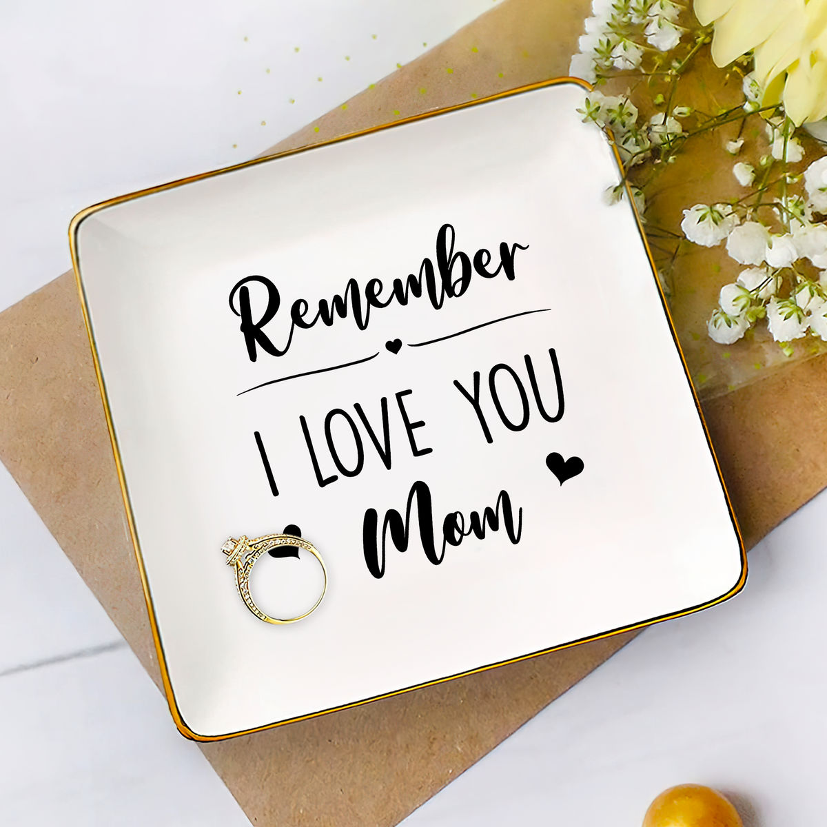 Gift for Mom, Mother's Day Gift for Mom, Birthday Gifts For Mom - Remember I love you Mom