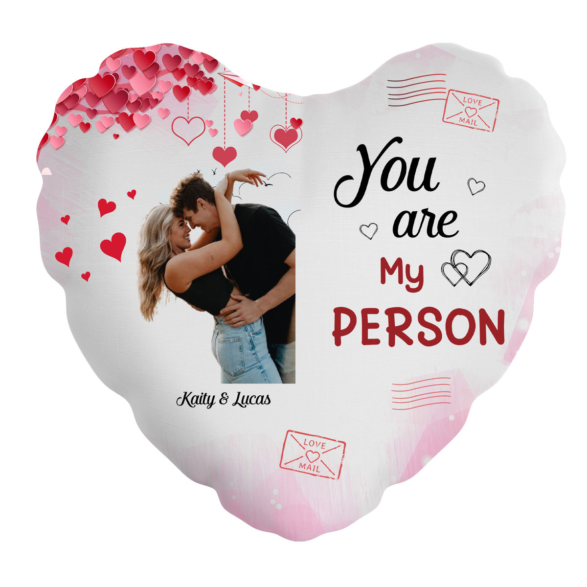 Photo Pillow - Photo Upload - Gift For Couples Wedding  - You Are My Person_5