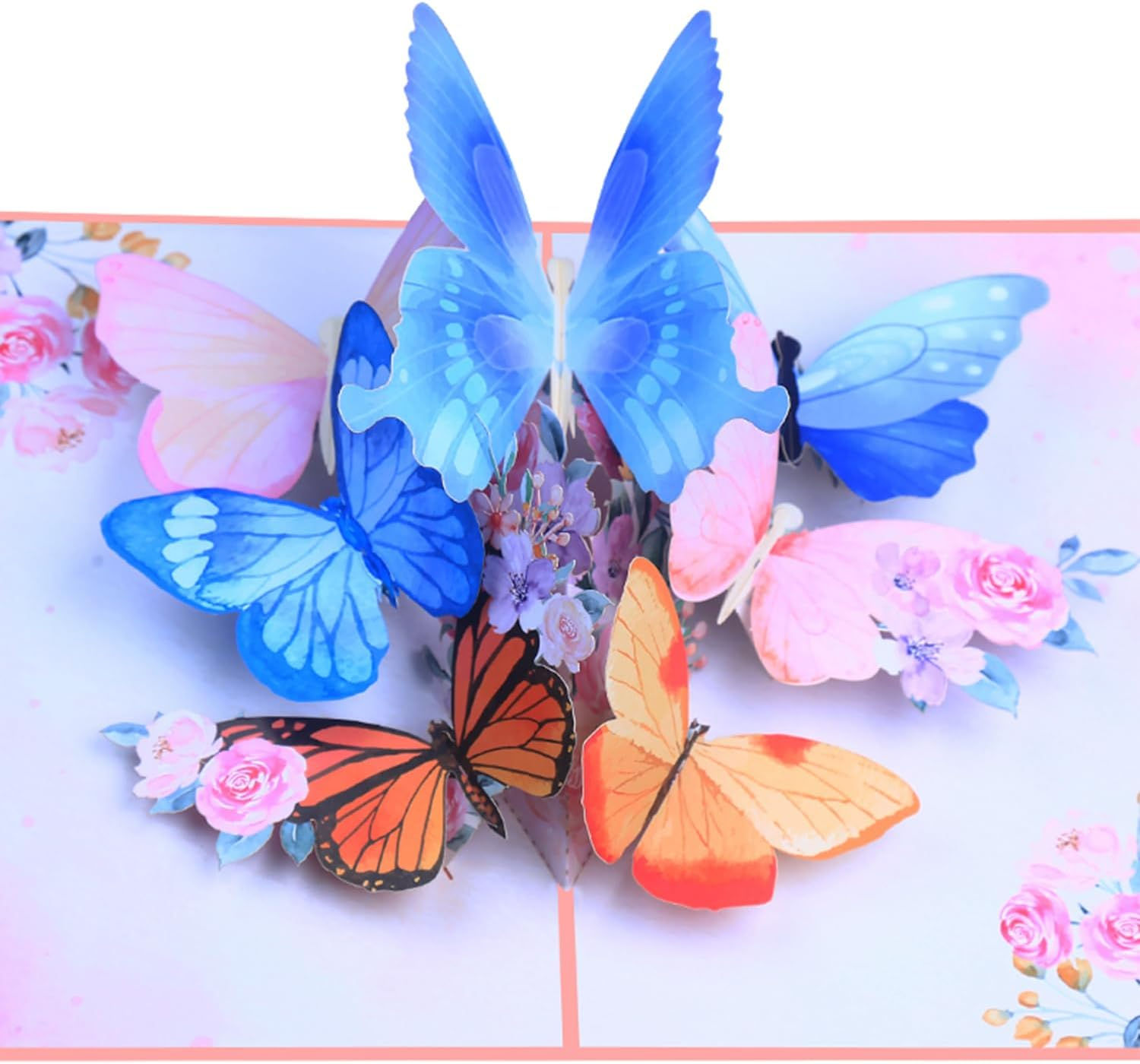 Butterfly Tree 3D Pop-Up Greeting Card - Unique Thank You Card For Women & Men - View #12