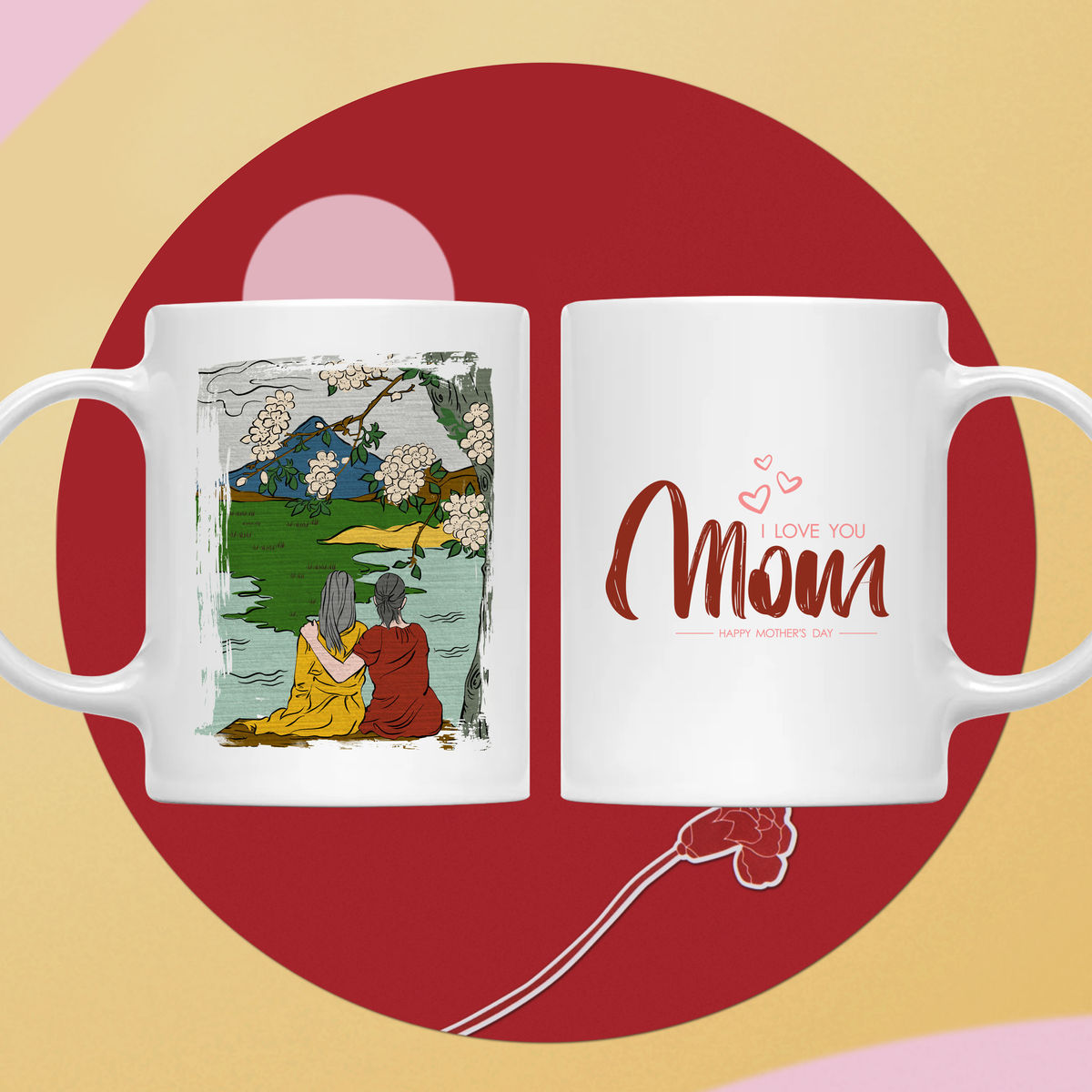 A Blossoming Bond - Mother and Daughter Gift - Limited Edition