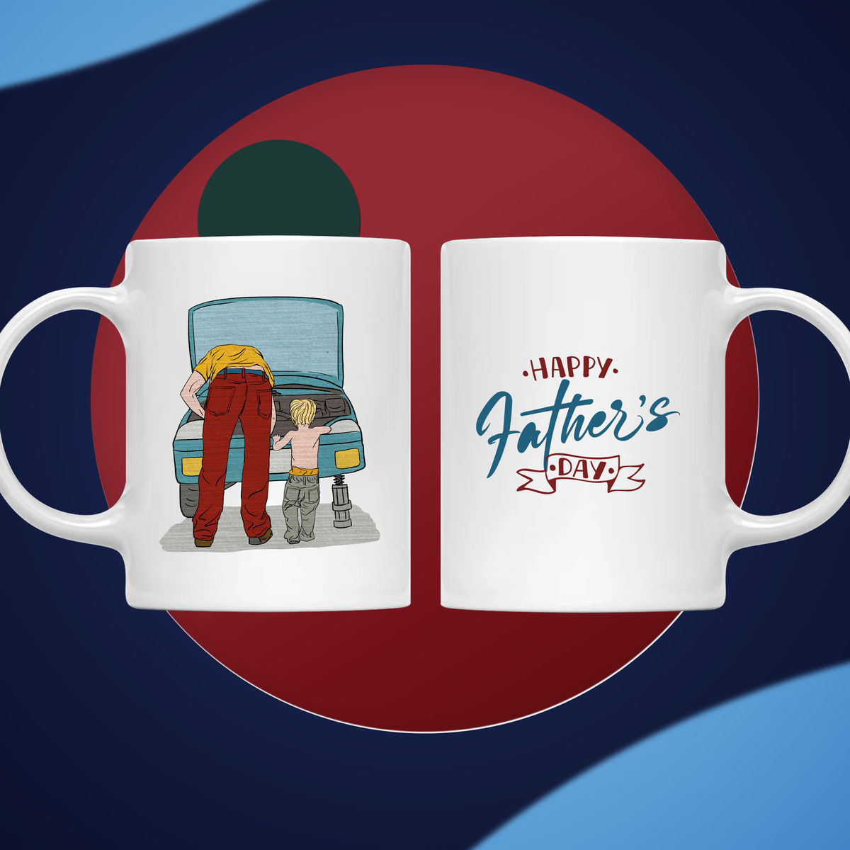 Teamwork Spirit - Father and Son Gift - Limited Edition