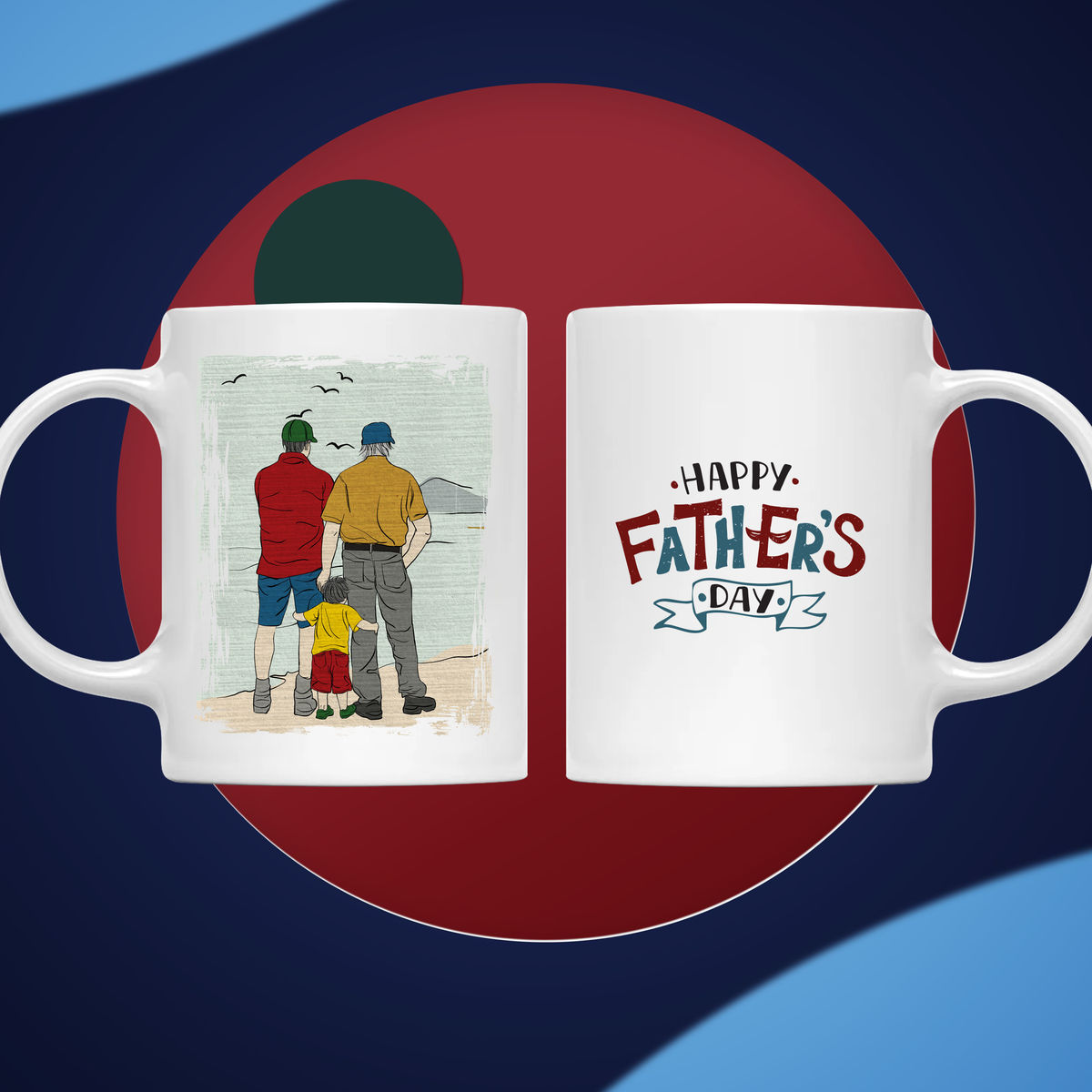 Dong Ho Legacy - Majestic Moments - Father and Son Gift - Limited Edition - Personalized Mug