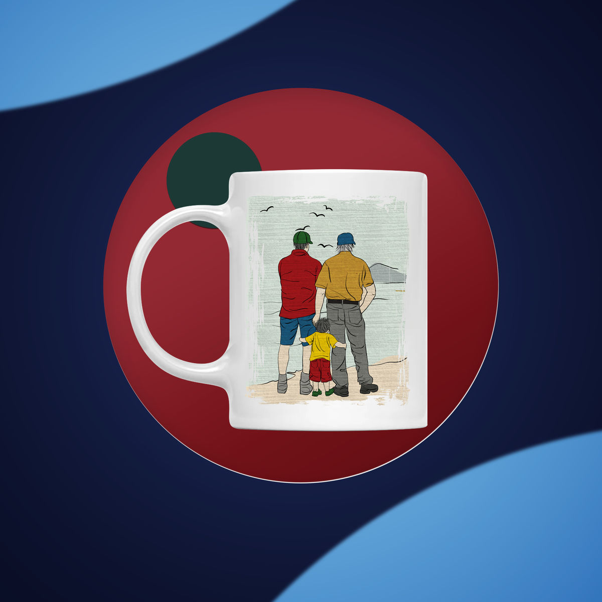 Dong Ho Legacy - Majestic Moments - Father and Son Gift - Limited Edition - Personalized Mug_3