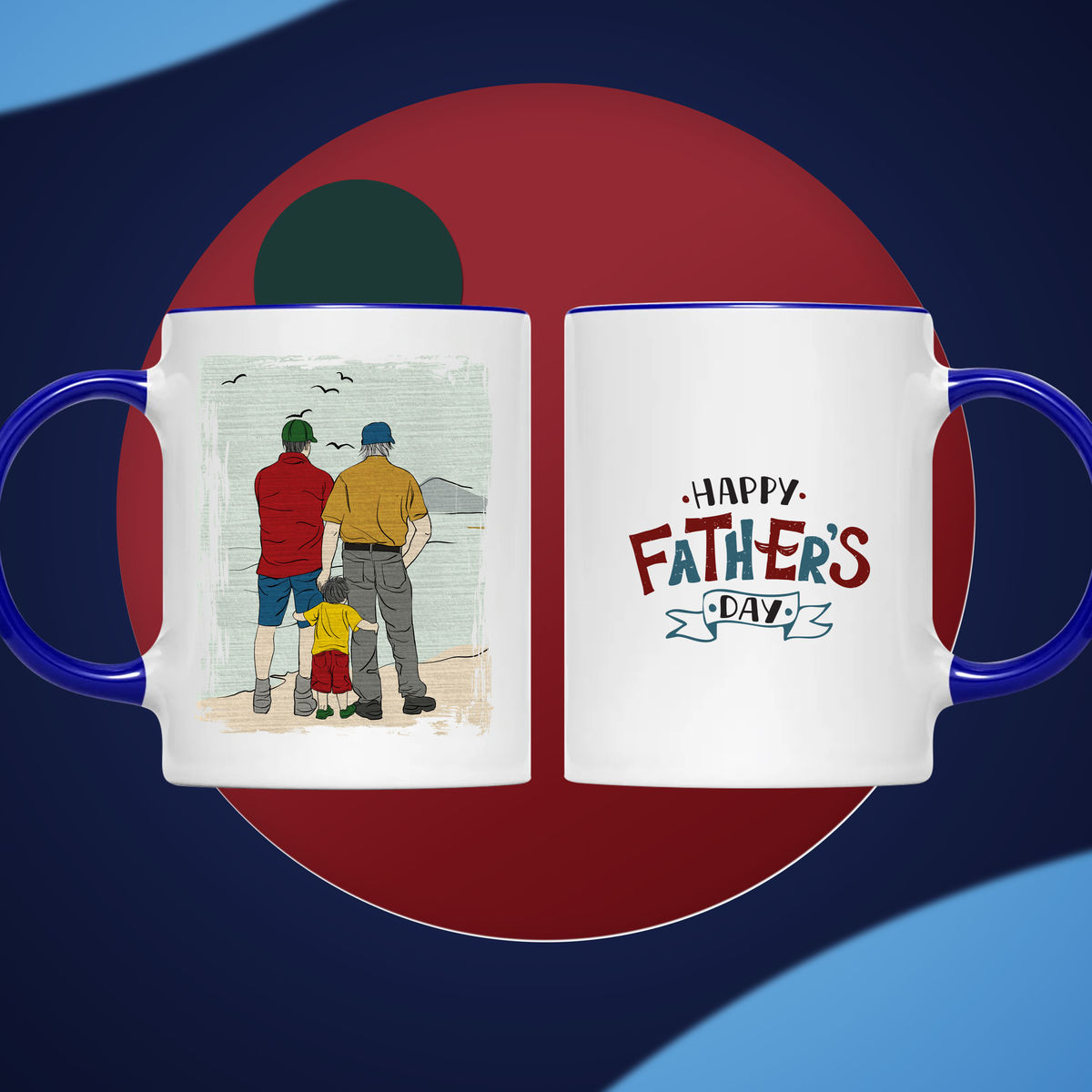 Dong Ho Legacy - Majestic Moments - Father and Son Gift - Limited Edition - Personalized Mug_2