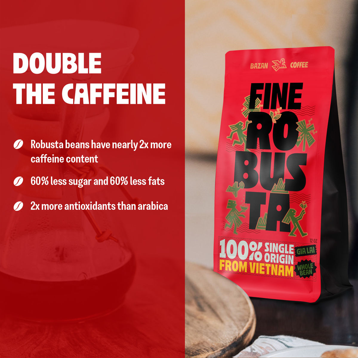 [Pre-order] Limited Edition - Fine Robusta Gia Lai - 100% Single Origin Vietnamese Coffee | Whole beans - Coffee_6