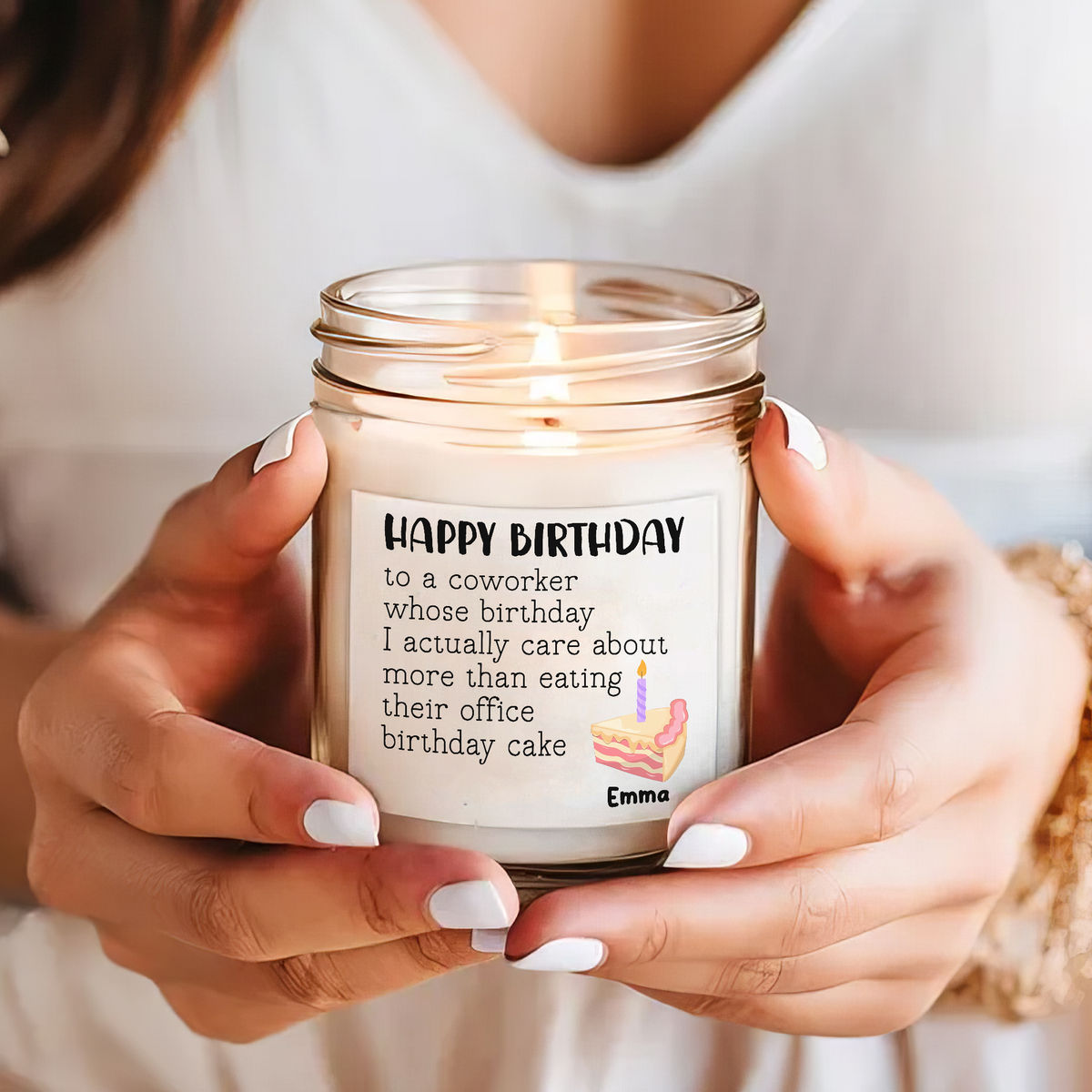 Birthday Gift for Coworker - Coworker Candle Gift, Appreciation Gift Ideas, Candle Coworker Gift - Personalized Candle_1