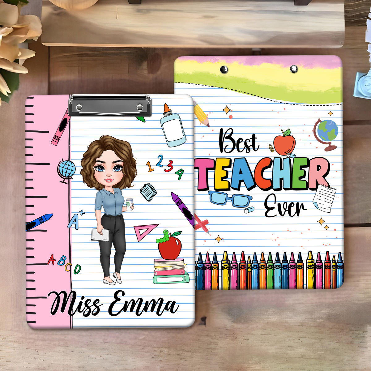 Best Teacher Ever - Gift for Teacher - Teacher Appreciation Gift (62581)