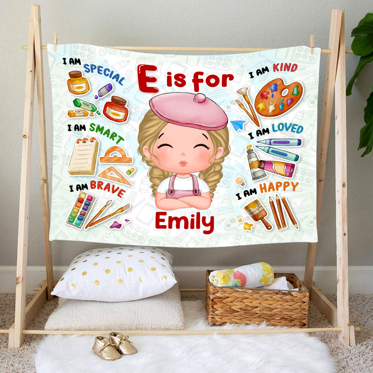 Kids Blanket - Gift For Grandkid, Kids - Trendy 2024 - Birthday, Christmas, Back To School Gifts - Dream Job - Personalized Fleece Blanket_1